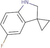 5-fluorospiro[1,2-dihydroindole-3,1'-cyclopropane]