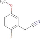 2-(2-fluoro-5-methoxyphenyl)acetonitrile