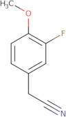 2-(3-fluoro-4-methoxyphenyl)acetonitrile
