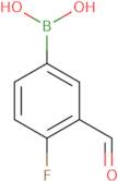 (4-fluoro-3-formylphenyl)boronic Acid