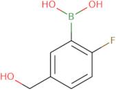 [2-fluoro-5-(hydroxymethyl)phenyl]boronic Acid