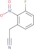 2-(3-fluoro-2-nitrophenyl)acetonitrile