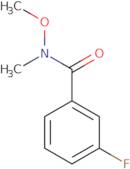 3-Fluoro-n-methoxy-n-methylbenzamide