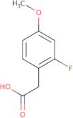 2-(2-fluoro-4-methoxyphenyl)acetic Acid