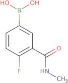 [4-fluoro-3-(methylcarbamoyl)phenyl]boronic Acid