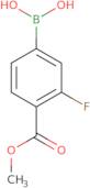 (3-fluoro-4-methoxycarbonylphenyl)boronic Acid