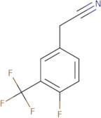 2-[4-fluoro-3-(trifluoromethyl)phenyl]acetonitrile