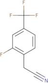 2-[2-fluoro-4-(trifluoromethyl)phenyl]acetonitrile