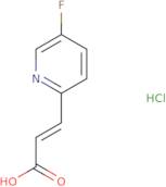 3-(5-fluoropyridin-2-yl)prop-2-enoic Acid;hydrochloride