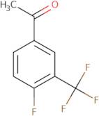 1-[4-fluoro-3-(trifluoromethyl)phenyl]ethanone