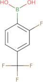 [2-fluoro-4-(trifluoromethyl)phenyl]boronic Acid