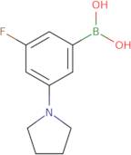 (3-fluoro-5-pyrrolidin-1-ylphenyl)boronic Acid