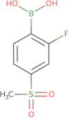 (2-Fluoro-4-methylsulfonylphenyl)boronic acid