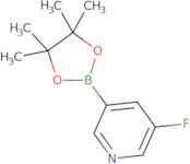 3-fluoro-5-(4,4,5,5-tetramethyl-1,3,2-dioxaborolan-2-yl)pyridine (3-Fluoropyridin-5-yl)boronic acid pinacol ester