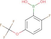 [2-fluoro-5-(trifluoromethoxy)phenyl]boronic Acid