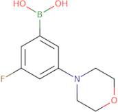 (3-fluoro-5-morpholin-4-ylphenyl)boronic Acid
