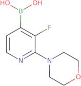 (3-fluoro-2-morpholin-4-ylpyridin-4-yl)boronic Acid