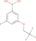 [3-fluoro-5-(2,2,2-trifluoroethoxy)phenyl]boronic Acid
