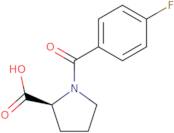 (2s)-1-(4-fluorobenzoyl)pyrrolidine-2-carboxylic Acid