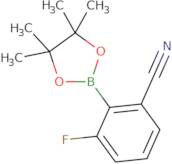 3-fluoro-2-(4,4,5,5-tetramethyl-1,3,2-dioxaborolan-2-yl)benz