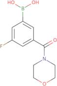 [3-fluoro-5-(morpholine-4-carbonyl)phenyl]boronic Acid