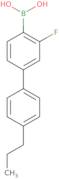[2-fluoro-4-(4-propylphenyl)phenyl]boronic Acid