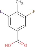 3-fluoro-5-iodo-4-methylbenzoic Acid