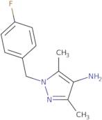 1-(4-Fluorobenzyl)-3,5-dimethyl-1H-pyrazol-4-amine