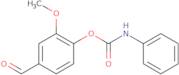 4-Formyl-2-methoxyphenyl phenylcarbamate