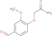 2-(4-Formyl-2-methoxyphenoxy)acetamide