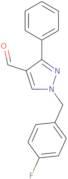 1-(4-Fluorobenzyl)-3-phenyl-1H-pyrazole-4-carbaldehyde