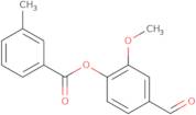 4-Formyl-2-methoxyphenyl 3-methylbenzoate