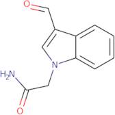 2-(3-Formyl-1H-indol-1-yl)acetamide