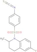 6-Fluoro-1-[(4-isothiocyanatophenyl)sulfonyl]-2-methyl-1,2,3,4-tetrahydroquinoline