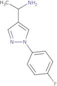 1-[1-(4-Fluorophenyl)-1H-pyrazol-4-yl]ethanamine hydrochloride