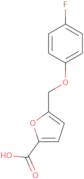 5-[(4-Fluorophenoxy)methyl]-2-furoic acid