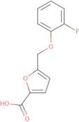 5-[(2-Fluorophenoxy)methyl]-2-furoic acid