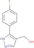 [3-(4-Fluorophenyl)-1H-pyrazol-4-yl]methanol