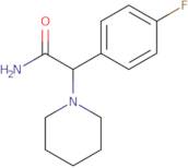 2-(4-Fluorophenyl)-2-piperidin-1-ylacetamide