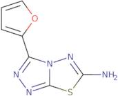 3-(2-Furyl)[1,2,4]triazolo[3,4-b][1,3,4]thiadiazol-6-amine