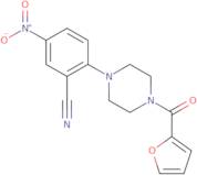 2-[4-(2-Furoyl)piperazin-1-yl]-5-nitrobenzonitrile