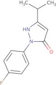 1-(4-Fluorophenyl)-3-isopropyl-1H-pyrazol-5-ol