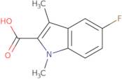 5-Fluoro-1,3-dimethyl-1H-indole-2-carboxylic acid