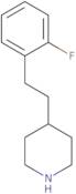 4-[2-(2-Fluorophenyl)ethyl]piperidine