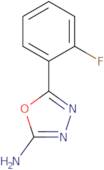 5-(2-Fluorophenyl)-1,3,4-oxadiazol-2-amine