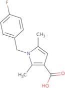 1-(4-Fluorobenzyl)-2,5-dimethyl-1H-pyrrole-3-carboxylic acid