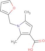 1-(2-Furylmethyl)-2,5-dimethyl-1H-pyrrole-3-carboxylic acid