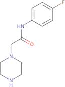 N-(4-Fluorophenyl)-2-piperazin-1-ylacetamide