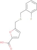 5-{[(2-Fluorobenzyl)thio]methyl}-2-furoic acid