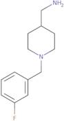 [1-(3-Fluorobenzyl)piperidin-4-yl]methylamine